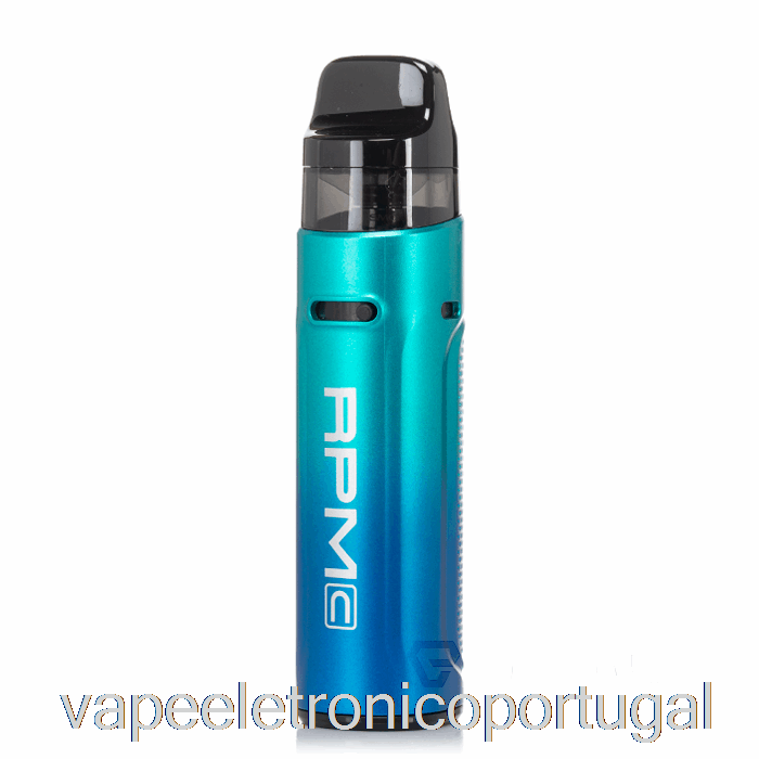 Vape Eletrônico Smok Rpm C 50w Pod Kit Verde Azul